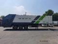 3 Axles Semi Trailer Mobile Garbage Collection Truck