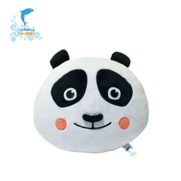 Factory Wholesale Multi-Function White Plush Panda Pillow With Intelligent Calculation Multifunction Customization