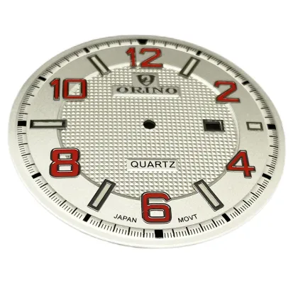 Custom Waffle Guilloche Watch dial