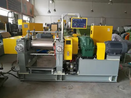 Open Mixing Mill with Harden Surface Gear