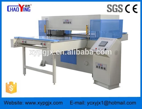 PLC control precision automatic die cuting machine/fabric cutting machine