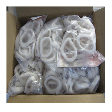 froze squid ring 10%glazing size: 3-8 cm,fresh raw illex ring,frozen calamari squid ring detail