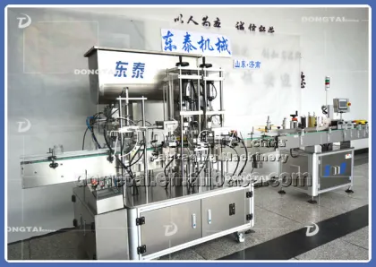 Hot Pepper Sauce Filling Capping Machine