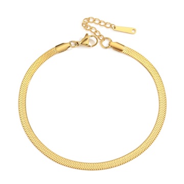 Stainless Steel Snake Bone Anklet Wholesale