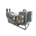 Sludge thickening screw press sludge dehydrator