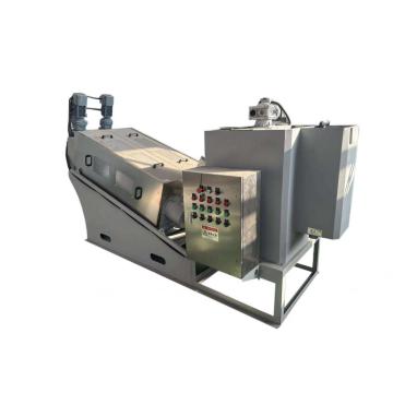 Stainless steel screw press sludge small filter press