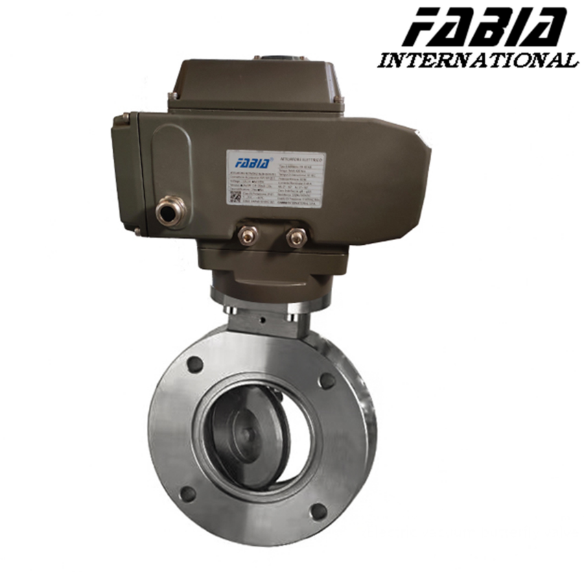 Electric Vacuum Butterfly Valve
