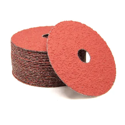 Ceramic Abrasive Sanding Disc for Stainless Steel - 125mm VSM Resin Fiber Disc