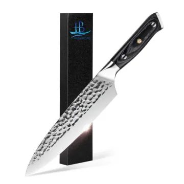 8 Inch Custom German 1.4116 Stainless Steel Pakkawood Handle Kitchen Chef Knife