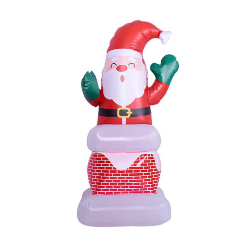 China Small Outdoor Indoor Blow Up Inflatable Santa Supplier