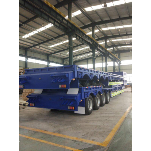 4 as 40ton bed rendah semi trailer