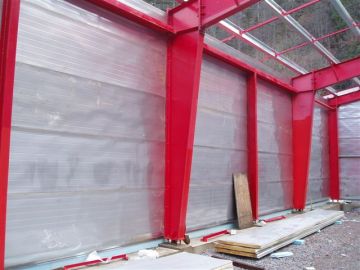 EPS Sandwich Panel Wall Steel Structure Workshop