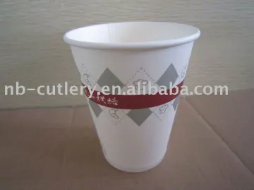 12oz hot drinking paper cup