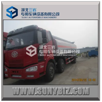 FAW 6X2 20000L oil tank truck