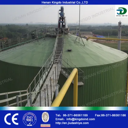 Biogas Energy Reuse, Use Wastewater to Produce Biogas, Energy Saving Sewage Treatment, Good Wastewater Biogas Project