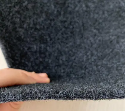 Polyester Shaggy Velour Carpet Roll for Home Floors