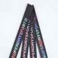 Secure printed letters waterproof zipper for swimsuit