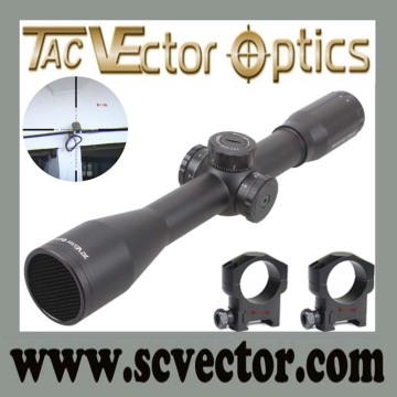 Vector Optics Marksman 10x 44mm Tactical Rifle Scope in Crystal Clear Scope MPN Reticle 1/10MIL for Hunting