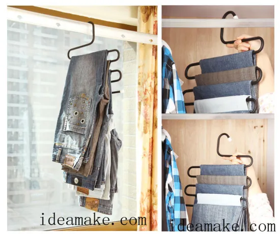 5-Layer Hanger 2013 New Arrival Space saving 5 layer trousers Hanger