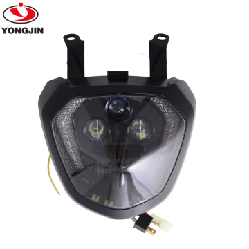 YongJin LED Motorcycle Headlight Kit with DRL for Yamaha MT07