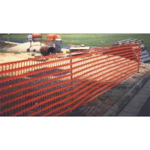 orange plastic barrier neting