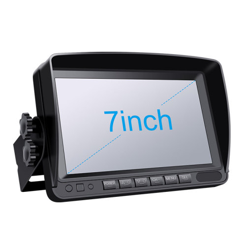 Direct OEM ODM AHD IPS 7" Wired Backup Camera Monitor with 1080P Rearview Camera Kit for Rv/Truck/Bus/Commercial Vehicles