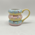 Керамическая кружка Donut Stack Design