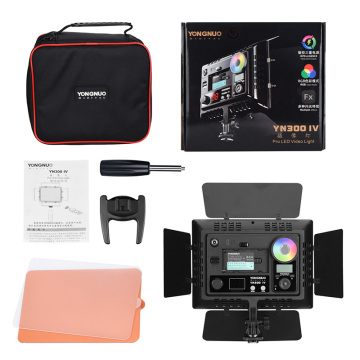Yongnuo YN300 IV LED Video Light per trucco Vlog e Studio Photography