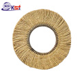 Customizable size polishing wheel hemp rope wheel