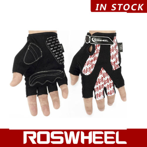 [41636] ROSWHEEL Best Sales Half Finger Cycling Gloves