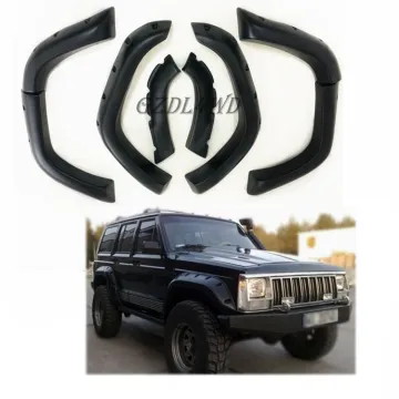 Factory Auto Wheel Arch Fender Flares for XJ 1984-2001 - ABS 13cm Wide