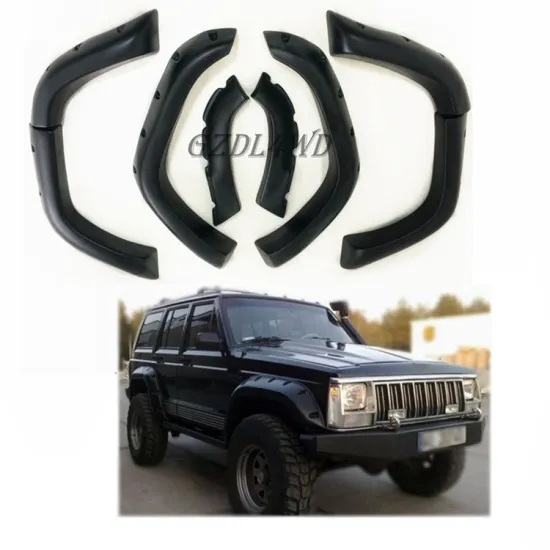 Factory Auto Wheel Arch Fender Flares for XJ 1984-2001 - ABS 13cm Wide