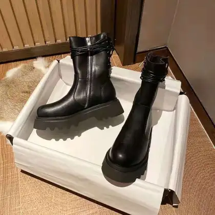 2021 fall and winter fashion martin lady shoes