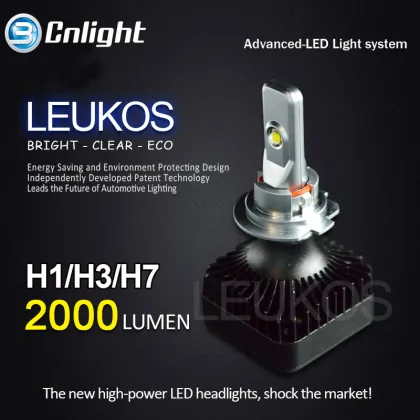 Original CNLIGHT ALL NEW design super cool H7 car led lighting