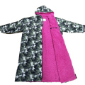 custom printed camo waterproof robes surf hooded poncho