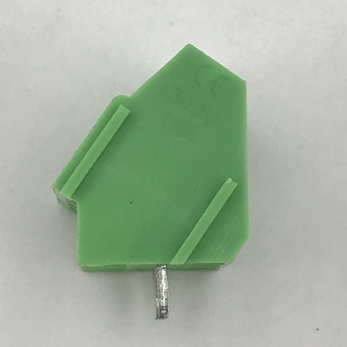 45 degree 5.0mm pitch PCB screw terminal block