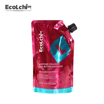 Ecolchi Keratin 헤어 마스크 치료 - ODM OEM 개인 라벨 콜라겐 헤어 케어