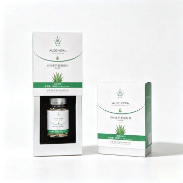 Organic Aloin Aloe Gel Tabs Supporting Digestive Health