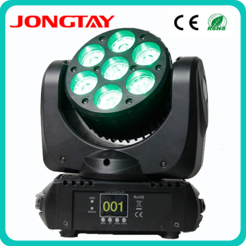 Hot Sale Moving Head 7PCS X 12W RGBW 4 in 1 Osram Super Bright Beam Moving Head