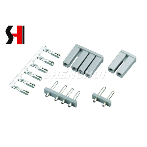 Conjunto de conector de cable compacto de 1-6p a placa