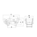 Graafmachine Attaachment Quick Hitch Coupler