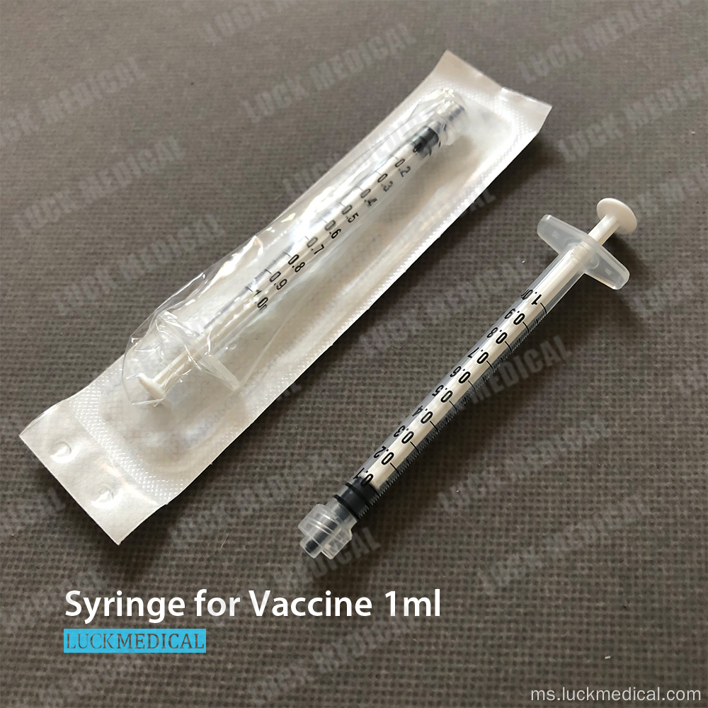 Vaksin suntikan kosong untuk covid 1ml