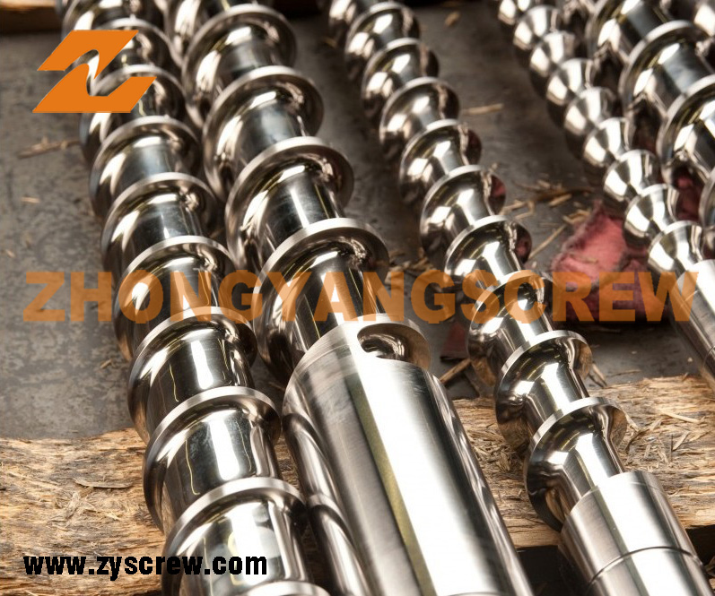 Bimetallic Conical Twin Screw and Barrel for WPC