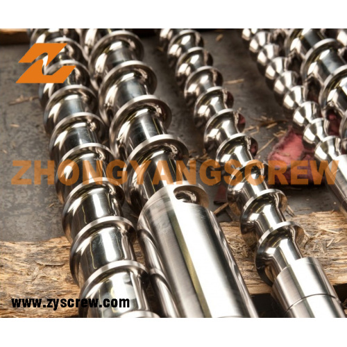 Bimetallic Conical Twin Screw and Barrel for WPC