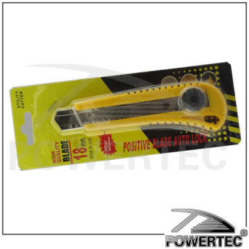 POWERTEC 18mm blade safety paper cutter knife