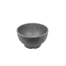 Gray Round Melamine Bowl For Home