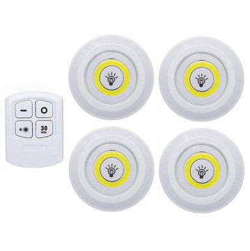 Battery Operated Dimmable LED Under Cabinet Light with Remote Control