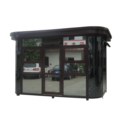 Luxury Prefab Sentry Box / Community Guard House With Working Desk / Light Equipped Complete