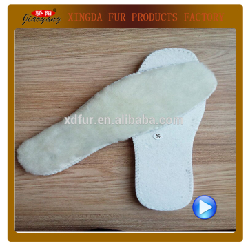 Sheepskin wool fur insoles,sheep pelts insoles