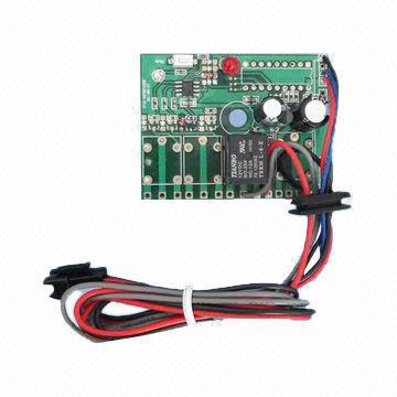 12V RF Remote Control Gate Opener Module with Open/Close/Stop/Lock Functions
